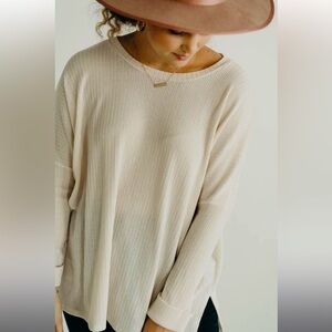 CJLA Evelyn Ribbed Sweater